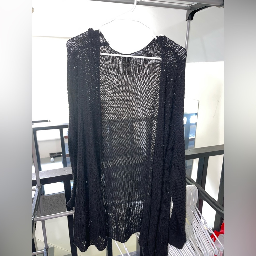 Black Shein Cardigan